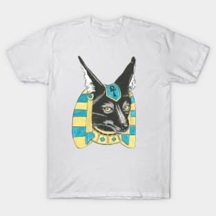 Anubis, god of the dead and hell T-Shirt